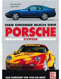 DAS GROßE BUCH DER PORSCHE TYPEN, ALLE FAHRZEUGE VON 1948 BIS HEUTE (ZWEI BUCHER)