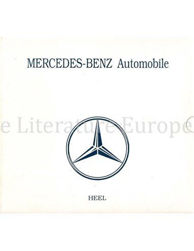 MERCEDES-BENZ AUTOMOBILE (6 BUCHER)