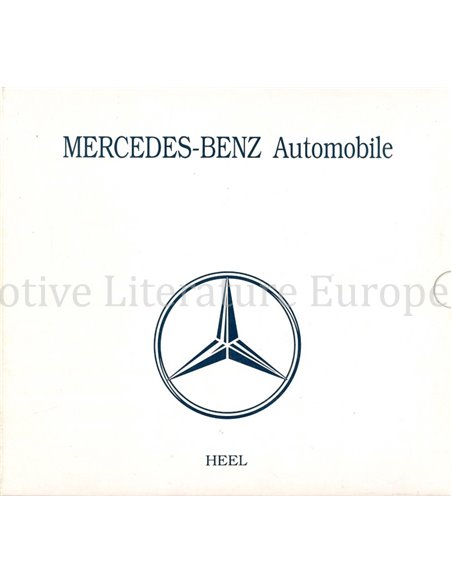 MERCEDES-BENZ AUTOMOBILE (6 BOOKS)