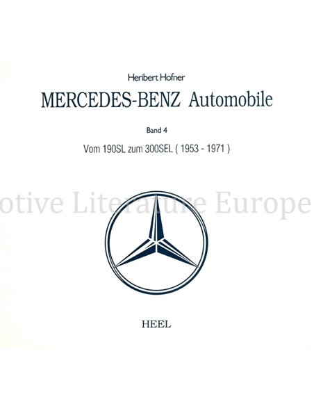 MERCEDES-BENZ AUTOMOBILE (6 BOOKS)