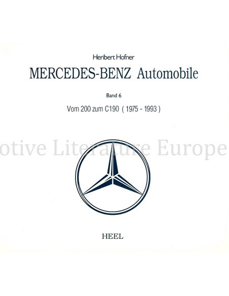 MERCEDES-BENZ AUTOMOBILE (6 BOOKS)
