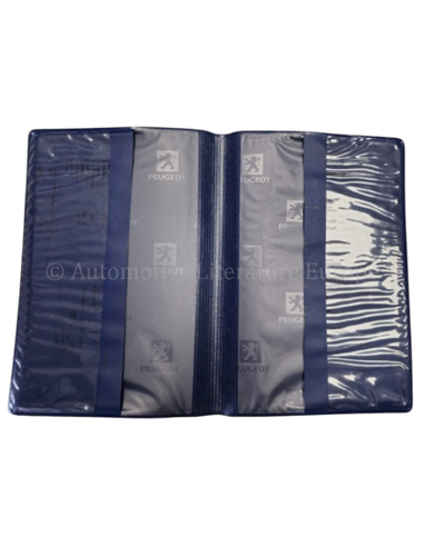 PEUGEOT 106 206 206CC 807 1007 BORDMAPPE BLAU
