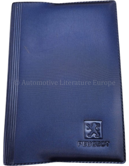 PEUGEOT 106 206 206CC 807 1007 BORDMAPPE BLAU