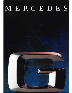 1992 MERCEDES BENZ G KLASSE BROCHURE FRANS