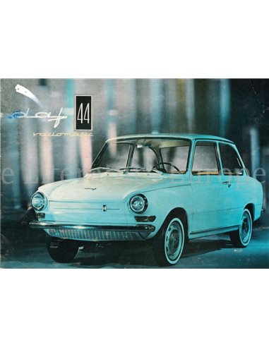 1966 DAF 44 VARIOMATIC PROSPEKT NIEDERLANDISCH