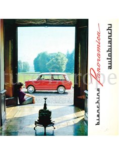 1962 AUTOBIANCHI BIANCHINA PANORAMICA PROSPEKT DEUTSCH