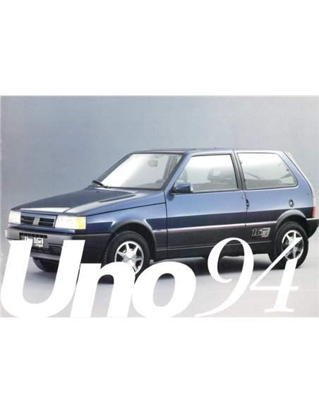 1994 FIAT UNO BROCHURE PORTUGEES