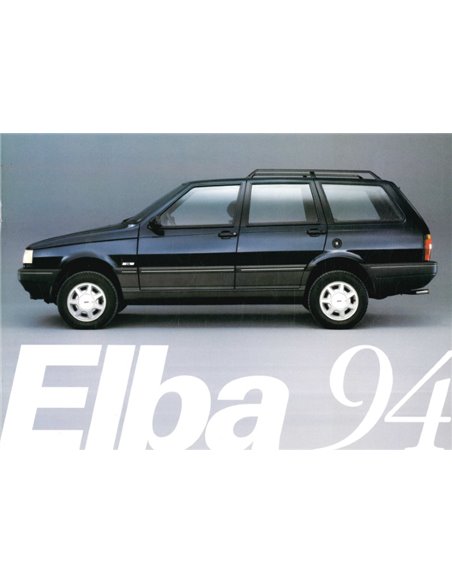 1994 FIAT ELBA PROSPEKT ENGLISCH