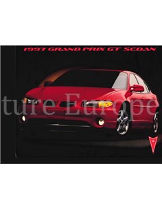 1997 PONTIAC GRAND PRIX GT SEDAN BROCHURE ENGLISH 