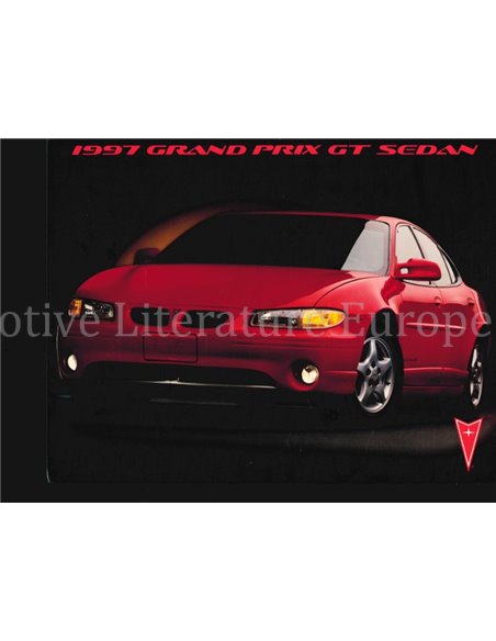1997 PONTIAC GRAND PRIX GT BROCHURE ENGELS
