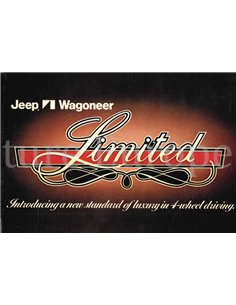 1980 JEEP WAGONEER LIMITED PROSPEKT ENGLISCH