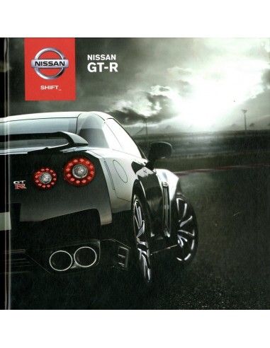 2012 NISSAN GT-R HARDCOVER BROCHURE DUITS