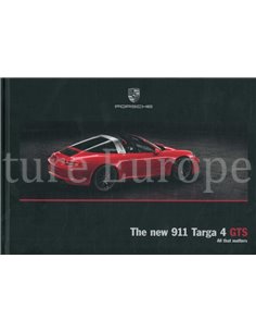 2015 PORSCHE 911 TARGA 4 GTS HARDBACK BROCHURE ENGLISH