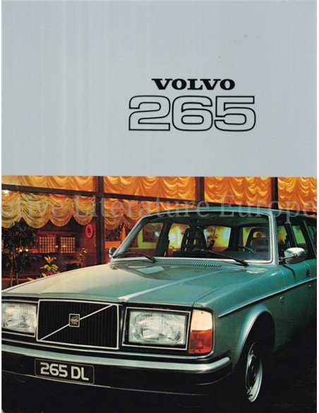 1977 VOLVO 265 PROSPEKT NIEDERLÄNDISCH