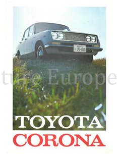 1964 TOYOTA CORONA BROCHURE ENGLISH