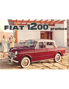 1957 FIAT 1200 GRANLUCE BROCHURE DUTCH