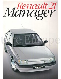 1988 RENAULT 21 BROCHURE FRENCH