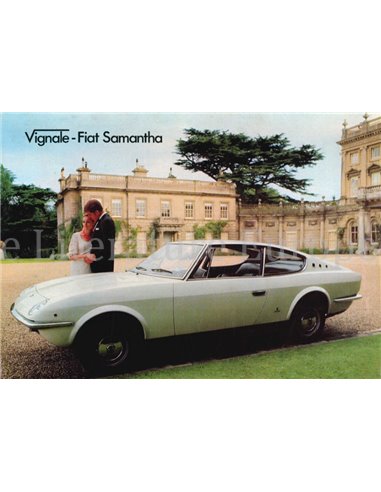 1969 VIGNALE FIAT (125S) SAMANTHA DATENBLATT ENGLISCH