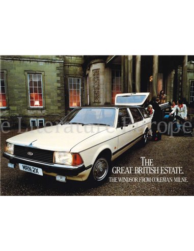 1978 COLEMAN MILNE WINDSOR (GRANADA) PROSPEKT ENGLISCH