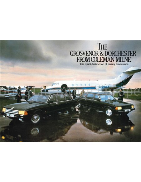 1982 COLEMAN MILNE GROSVENOR | DORCHESTER (GRANADA) BROCHURE ENGLISH