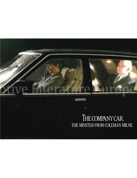 1982 COLEMAN MILNE MINSTETR (GRANADA) PROSPEKT ENGLISCH