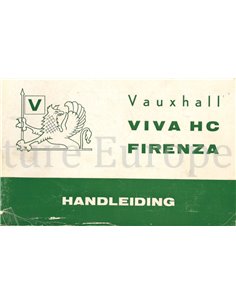 1973 VAUXHALL VIVA HC | FIRENZA OWNERS MANUAL ENGLISH
