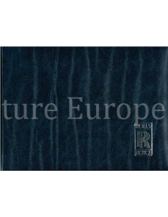 1993 ROLLS ROYCE SILVER SPUR III OWNERS MANUAL FRENCH