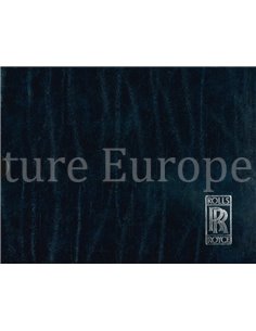 1993 ROLLS ROYCE SILVER SPUR III INSTRUCTIEBOEKJE FRANS 2