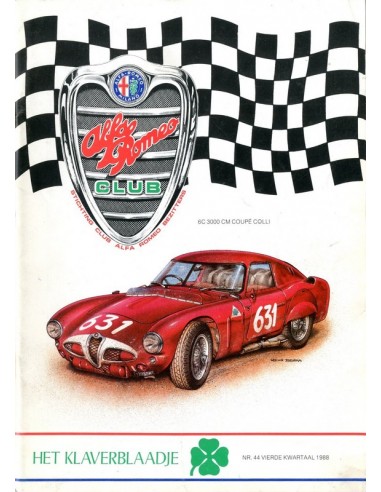 1988 ALFA ROMEO CLUB HET KLAVERBLAADJE 44 NEDERLANDS