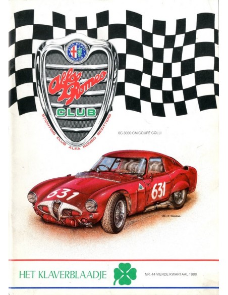 1988 ALFA ROMEO CLUB HET KLAVERBLAADJE 44 NEDERLANDS