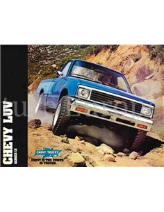 1981 CHEVROLET CHEVY LUV SERIES 12 BROCHURE ENGELS