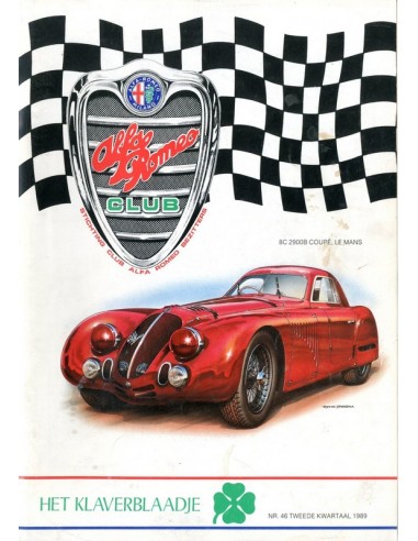 1989 ALFA ROMEO CLUB HET KLAVERBLAADJE 46 NEDERLANDS