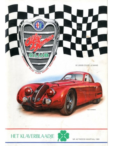 1989 ALFA ROMEO CLUB HET KLAVERBLAADJE 46 NEDERLANDS