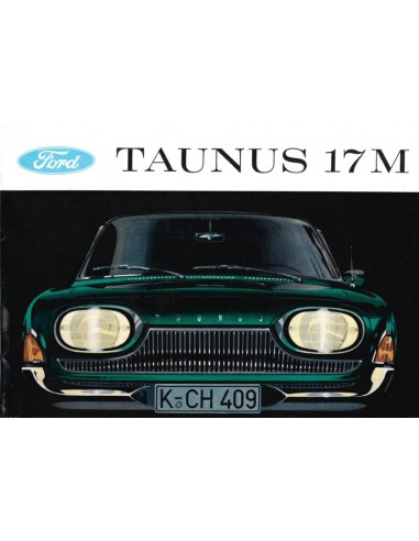 1963 FORD TAUNUS 17M BROCHURE NEDERLANDS