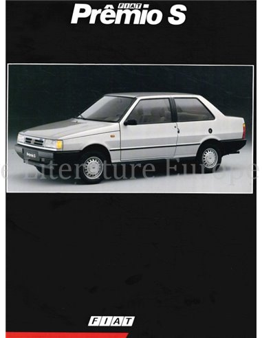 1991 FIAT PREMIO S BROCHURE ENGLISH (BRAZIL)