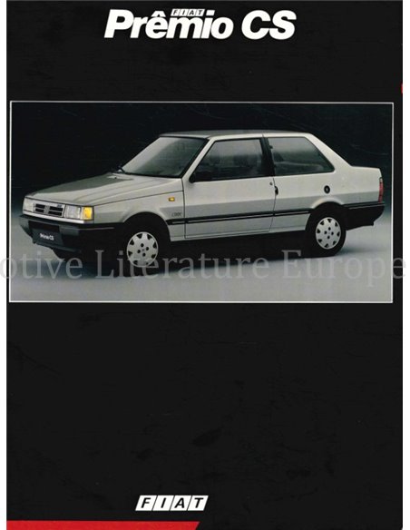 1991 FIAT  PREMIO CS PROSPEKT ENGLISCH (BRASILIEN)