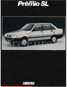 1991 FIAT PREMIO SL BROCHURE ENGLISH (BRAZIL)
