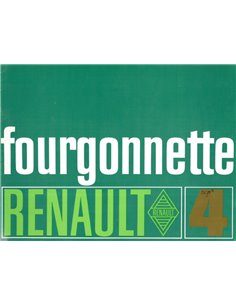 1968 RENAULT 4 BROCHURE DUTCH