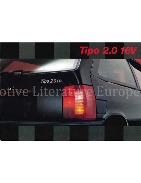 1994 FIAT TIPO 2.0 16V, PROSPEKT PORTUGESISCH (BRASILIEN)