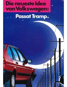 1986 VOLKSWAGEN PASSAT TRAMP BROCHURE DUITS