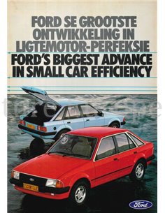 1983 FORD ESCORT L 1.3 | 1.6 BROCHURE SOUTH AFRICAN