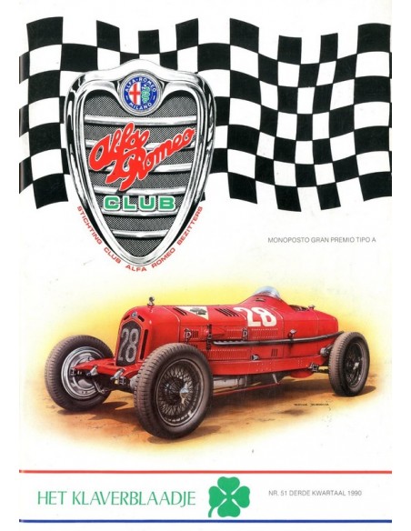 1990 ALFA ROMEO CLUB HET KLAVERBLAADJE 51 NEDERLANDS