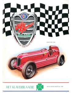 1990 ALFA ROMEO CLUB HET KLAVERBLAADJE 52 NEDERLANDS