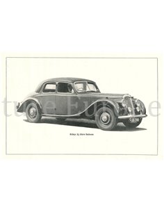 1952 RILEY 100 H.P 2,5 LITRE INSTRUCTIEBOEKJE ENGELS 2