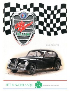 1991 ALFA ROMEO CLUB HET KLAVERBLAADJE 55 NEDERLANDS