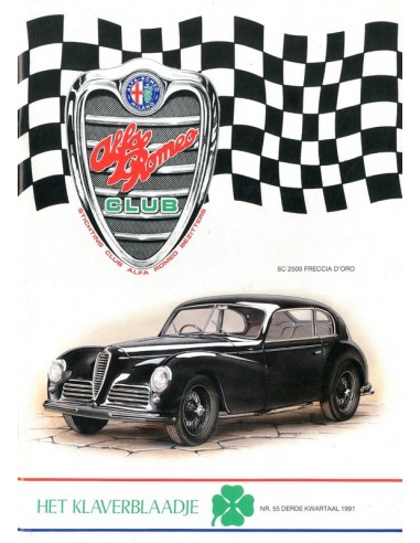 1991 ALFA ROMEO CLUB HET KLAVERBLAADJE 55 NEDERLANDS