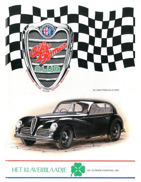 1991 ALFA ROMEO CLUB HET KLAVERBLAADJE 55 NEDERLANDS