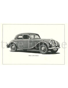 1952 RILEY 1,5 LITRE OWNERS MANUAL ENGLISH 2