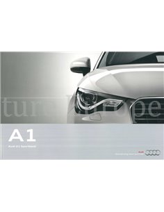 2012 AUDI A1 BROCHURE NEDERLANDS