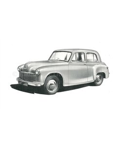 1952 HILLMAN MINX MARK III BETRIEBSANLEITUNG ENGLISCH 2